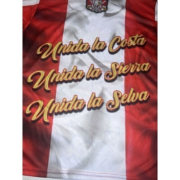 Akerman Contigo Peru Men’s Soccer Shirt Size Small - Picture 6 of 6